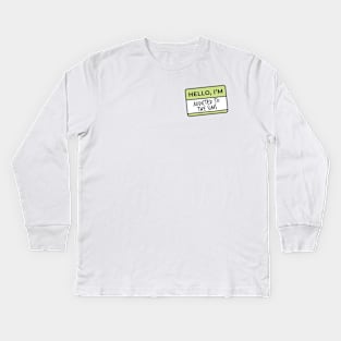 Hello I'm.. addicted to The Sims Kids Long Sleeve T-Shirt